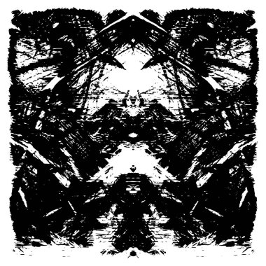 Grunge dokusu. siyah ve pürüzlü doku. 