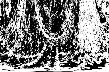 Grunge dokusu. siyah ve pürüzlü doku. 