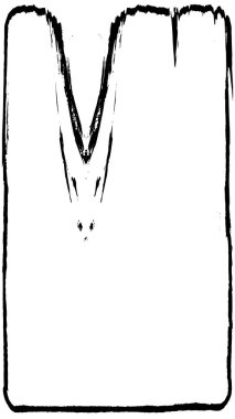 Grunge dokusu. siyah ve pürüzlü doku. 