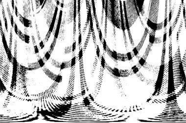 Grunge üst üste biniyor. Soyut siyah-beyaz vektör arkaplanı. Çatlak, leke ve noktalarda kirli desenli tek renkli klasik yüzey. Karanlık korku tarzında eski bir duvar.