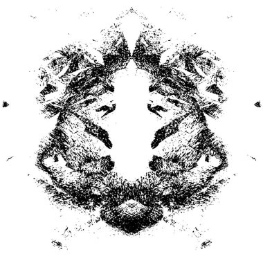 Gelecekçi soyut grunge geometrik modern desen 