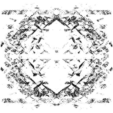 Gelecekçi soyut grunge geometrik modern desen 