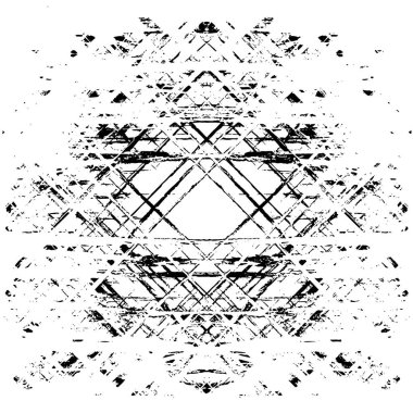 Gelecekçi soyut grunge geometrik modern desen 