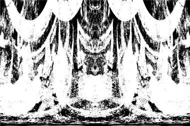 Eski grunge klasik eskimiş doku arka planı siyah ve beyaz renklerde