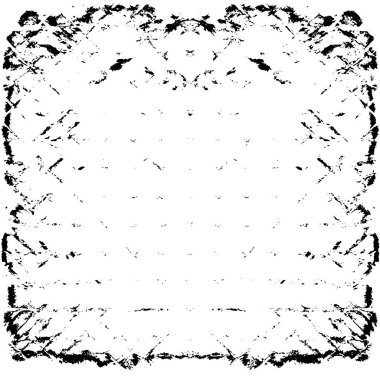 Siyah ve beyaz grunge arka plan, vektör çizim 