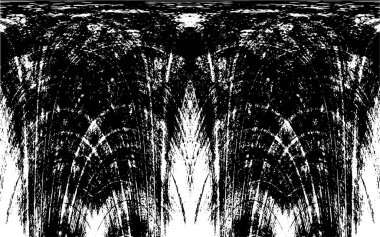 Siyah ve beyaz grunge arka plan, vektör çizim 