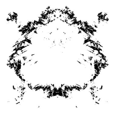 Siyah ve beyaz grunge arka plan, vektör çizim 