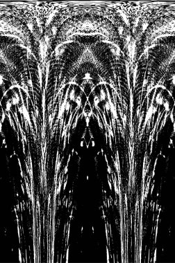 Siyah ve beyaz grunge arka plan, vektör çizim 