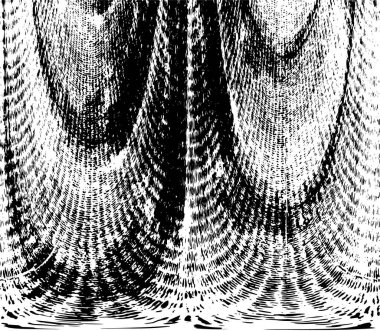 Siyah ve beyaz grunge arka plan, vektör çizim 