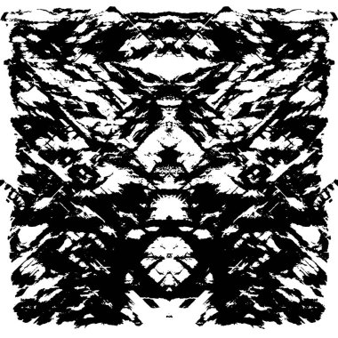 Siyah ve beyaz grunge arka plan, vektör çizim 