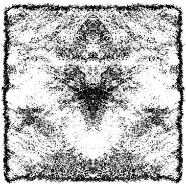 Siyah ve beyaz grunge arka plan, vektör çizim 