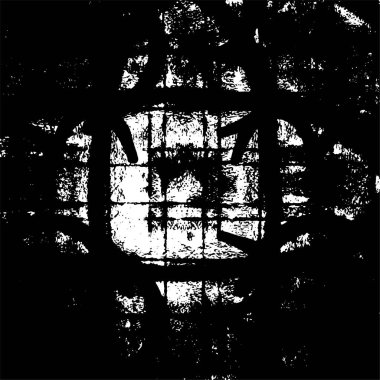 Siyah ve beyaz grunge arka plan, vektör çizim 