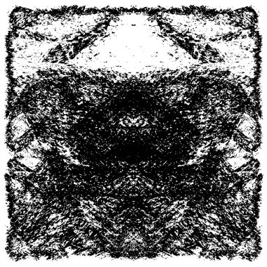 Siyah ve beyaz grunge arka plan, vektör çizim 