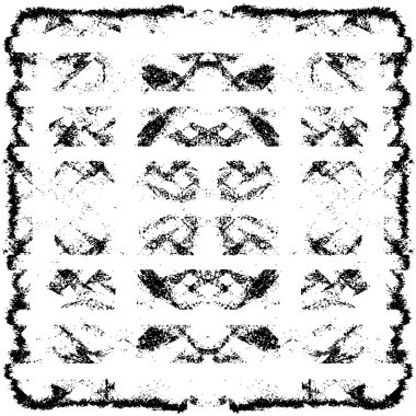 Siyah ve beyaz grunge arka plan, vektör çizim 