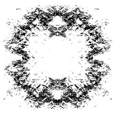 Siyah ve beyaz grunge arka plan, vektör çizim 