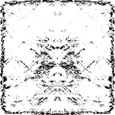 Siyah ve beyaz grunge arka plan, vektör çizim 