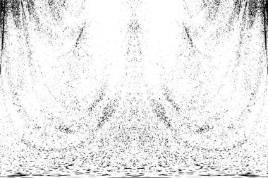 Siyah ve beyaz grunge arka plan, vektör çizim 