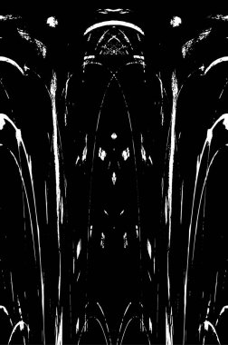 Siyah ve beyaz grunge arka plan, vektör çizim 