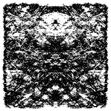 Siyah ve beyaz grunge arka plan, vektör çizim 