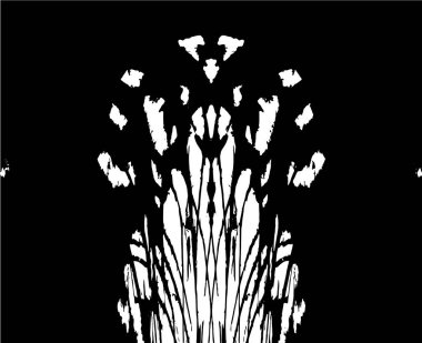 Siyah ve beyaz grunge arka plan, vektör çizim 