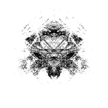 Siyah ve beyaz grunge arka plan, vektör çizim 