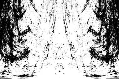 Siyah ve beyaz grunge arka plan, vektör çizim 