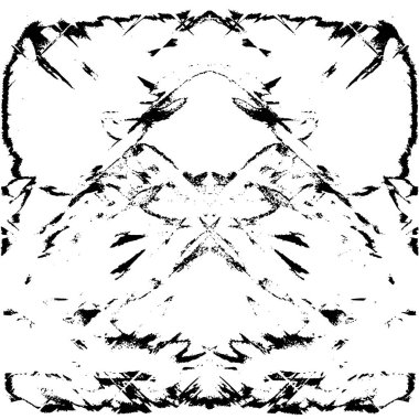 Siyah ve beyaz grunge arka plan, vektör çizim 