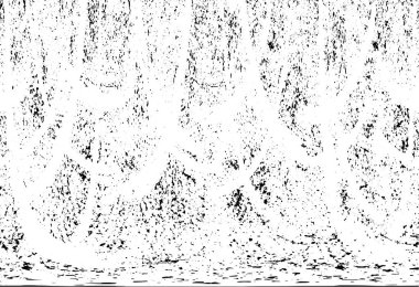 Siyah ve beyaz grunge arka plan, vektör çizim 