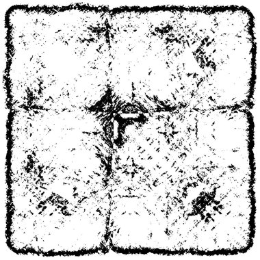 Siyah ve beyaz grunge arka plan, vektör çizim 