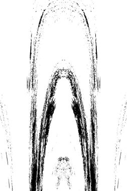 Siyah ve beyaz grunge arka plan, vektör çizim 