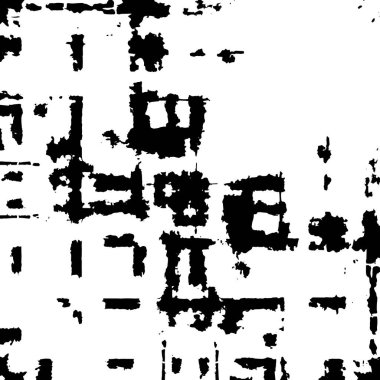 Siyah ve beyaz grunge arka plan, vektör çizim 