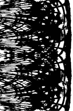 Siyah ve beyaz grunge arka plan, vektör çizim 