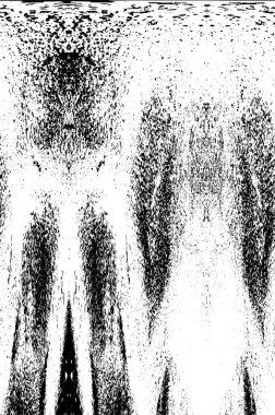 Siyah ve beyaz grunge arka plan, vektör çizim 