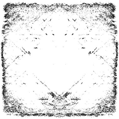 Siyah ve beyaz grunge arka plan, vektör çizim 
