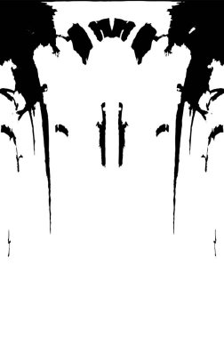 Siyah ve beyaz grunge arka plan, vektör çizim 