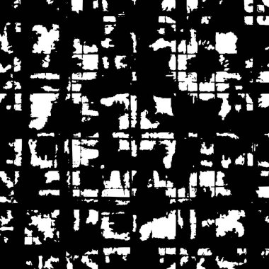 Siyah ve beyaz grunge arka plan, vektör çizim 