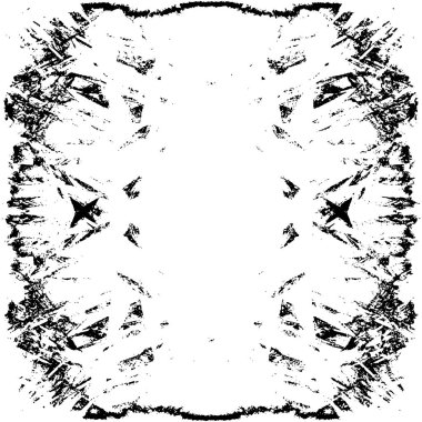 Siyah ve beyaz grunge arka plan, vektör çizim 
