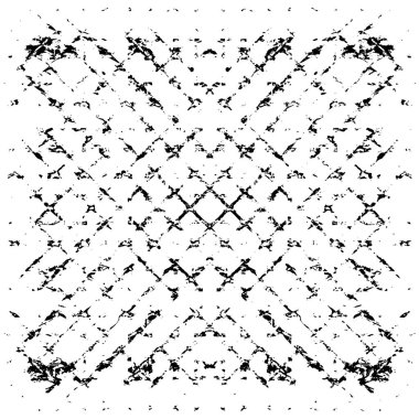 Siyah ve beyaz grunge arka plan, vektör çizim 