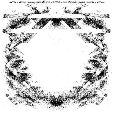 Siyah ve beyaz grunge arka plan, vektör çizim 