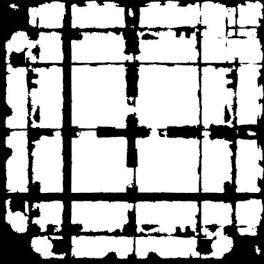 Siyah ve beyaz grunge arka plan, vektör çizim 