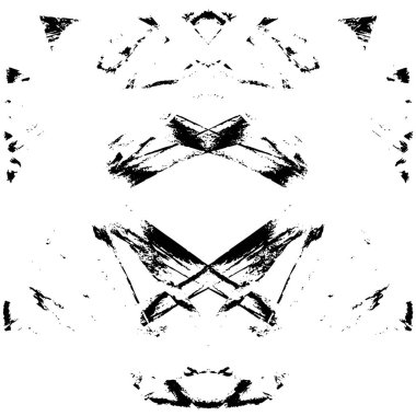 koyu grunge siyah beyaz desen 