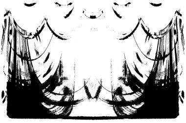 koyu grunge siyah beyaz desen 