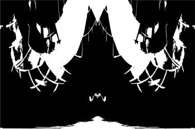 koyu grunge siyah beyaz desen 