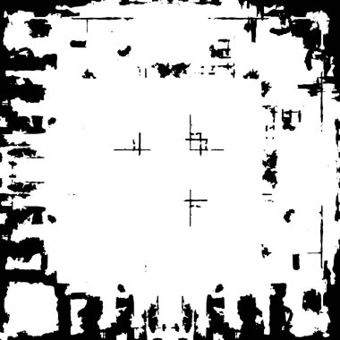 Soyut grunge arkaplanı. Monokrom dokusu. Siyah ve beyaz desenli arkaplan