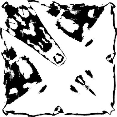 Soyut grunge arkaplanı. Monokrom dokusu. Siyah ve beyaz desenli arkaplan