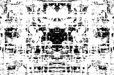 Soyut grunge arkaplanı. Monokrom dokusu. Siyah ve beyaz desenli arkaplan