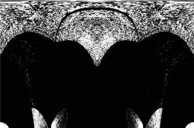 Soyut grunge arkaplanı. Monokrom dokusu. Siyah ve beyaz desenli arkaplan