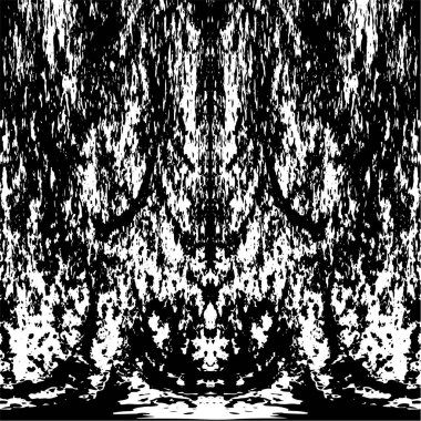 Soyut grunge arkaplanı. Monokrom dokusu. Siyah ve beyaz desenli arkaplan