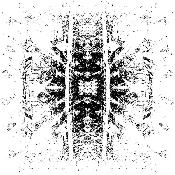 Grunge siyah beyaz doku şablon. 