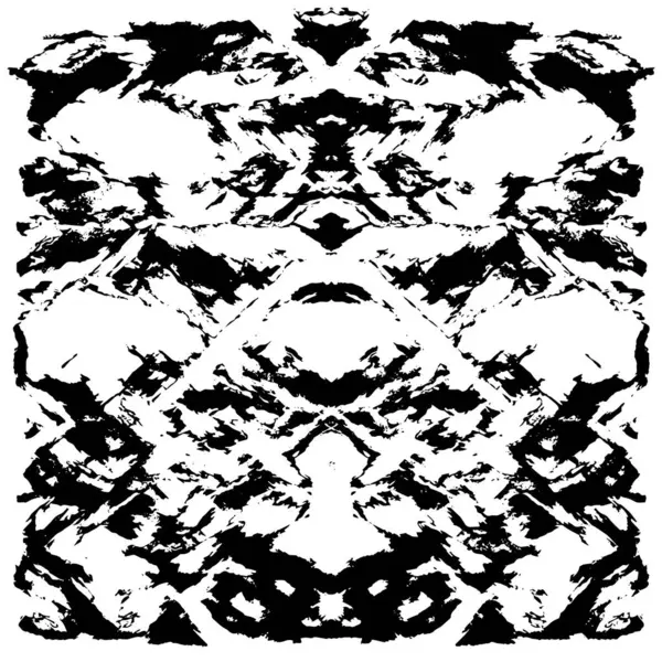 Çizik ve çizgilerle siyah beyaz dokuda sıkıntılı bir arkaplan